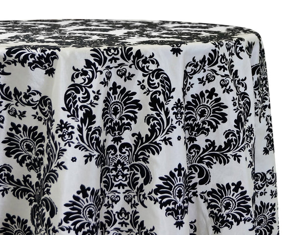 Velvet Flocking on Taffeta