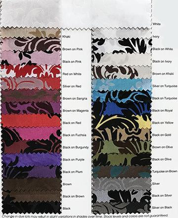 Velvet Flocking on Taffeta