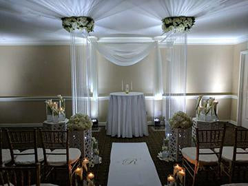 Lucite Columns for Ceremonies - Rental