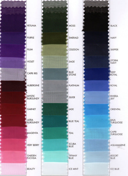 Chiffon runner Rental