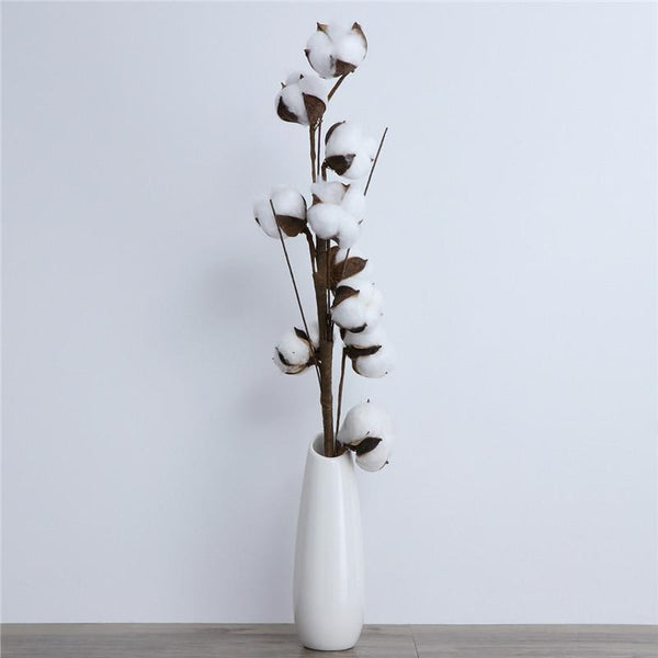 Cotton Stems - 3 pieces/pack - 22" Tall