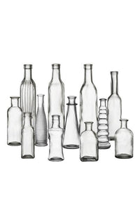 Vintage Bottle Collection - Set of 24