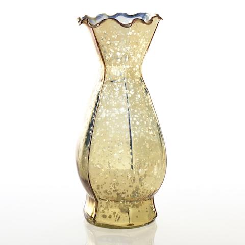 Large Gold Mercury Vase | Gently Used