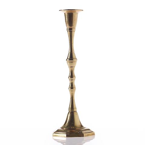 Gold Antique Candlestick 9.25'' | Gently Used