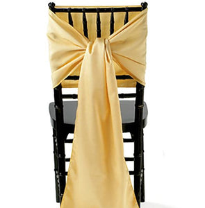 Satin or Poly Sash for Chairs