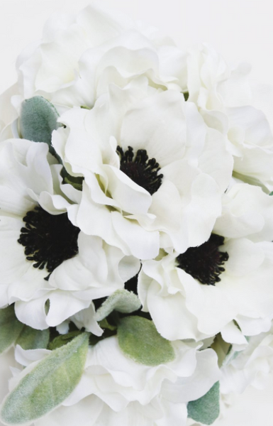 Silk Anemone Bouquet