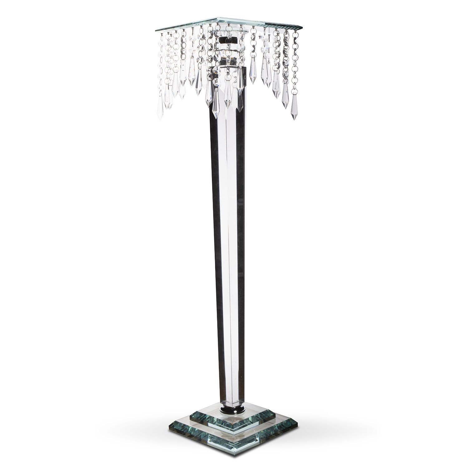 Crystal Glass Stand - 32"