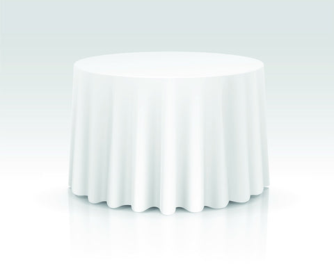 120" Round Tablecloth Rental