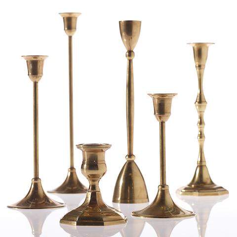 Gold Antique Candlestick 6.25''' | Gently Used