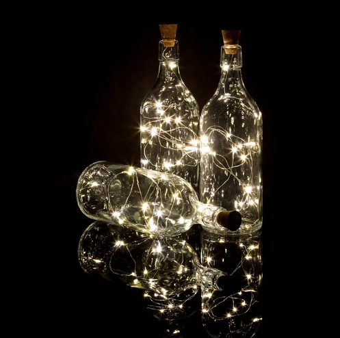 LED Fairy String Light Wine Bottle Cork Stopper