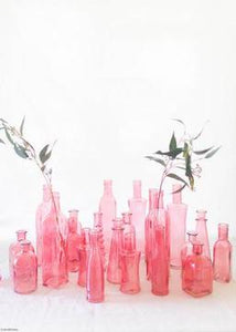 Pink Vintage Bottle Collection