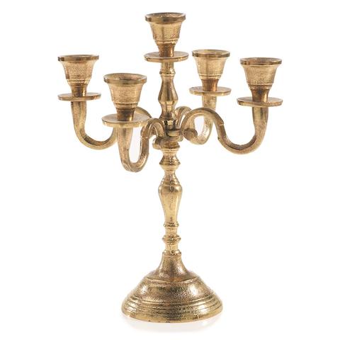 Mini Candelabra - Gold/Silver for Rent