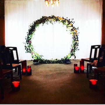 Ceremony Wreath Rental