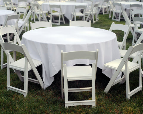 84" Square Tablecloth White and Colors
