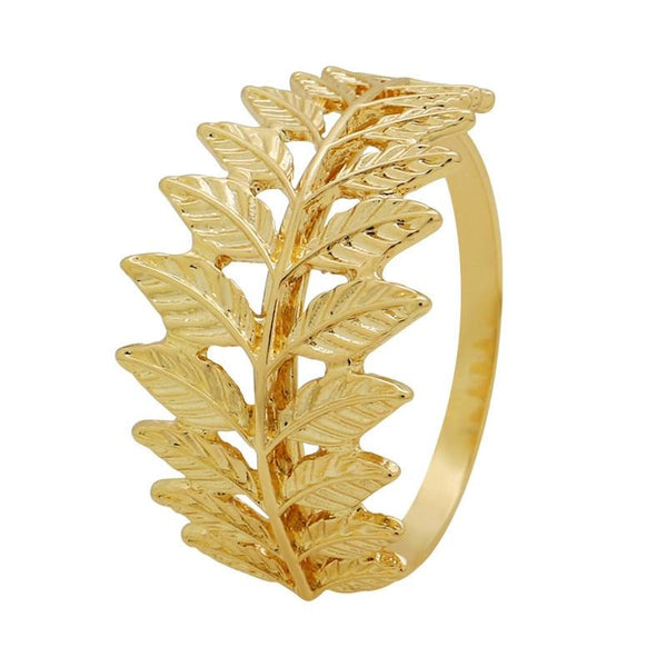 6pcs Gold Leaf Napkin Ring